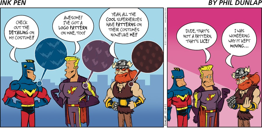 Ink Pen Comic Strip for November 06, 2011 