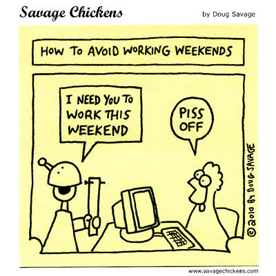 Savage Chickens Comic Strip for August 01, 2014 