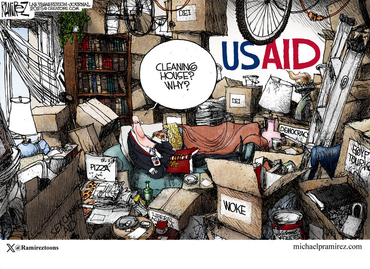 Michael Ramirez Comic Strip for February 06, 2025 