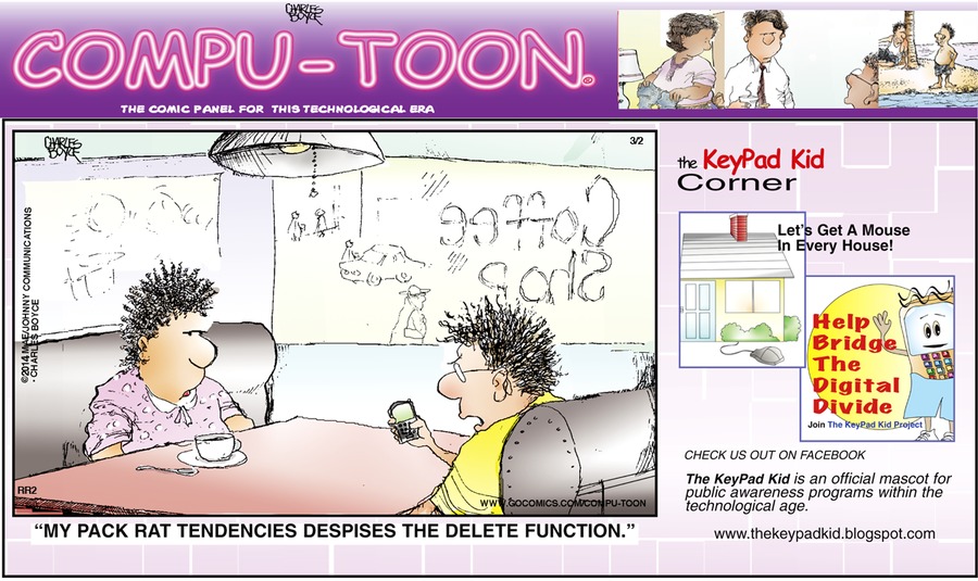 Compu-toon Comic Strip for March 02, 2014 