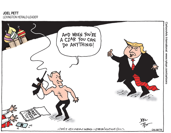 Views of the World Comic Strip for December 10, 2017 