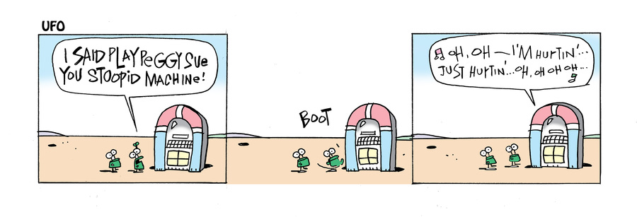 UFO Comic Strip for February 07, 2025 
