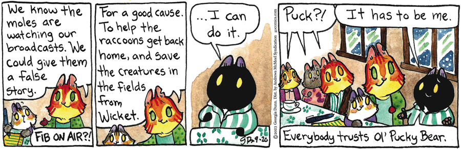 Breaking Cat News Comic Strip for September 20, 2023 