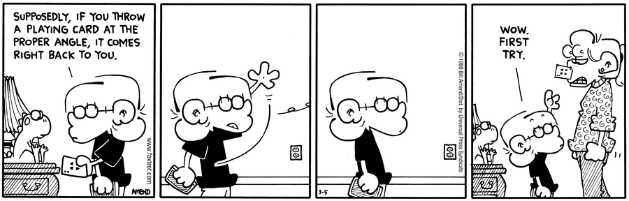 FoxTrot Classics Comic Strip for March 05, 2010 