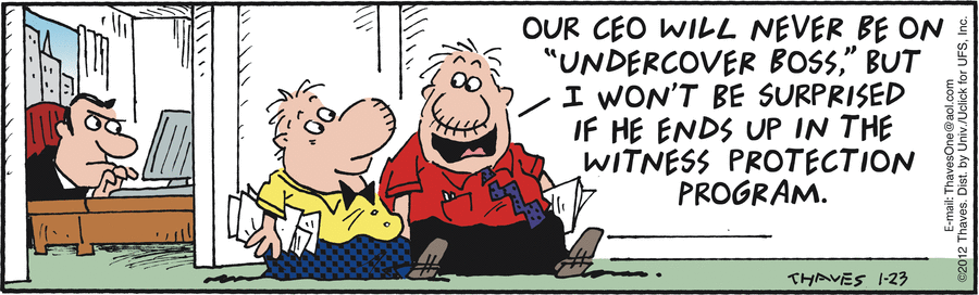 Frank and Ernest Comic Strip for January 23, 2012 
