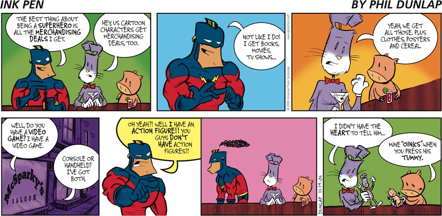 Ink Pen Comic Strip for November 19, 2006 