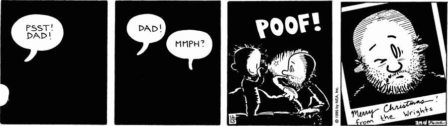 Big Nate Comic Strip for December 25, 1995 