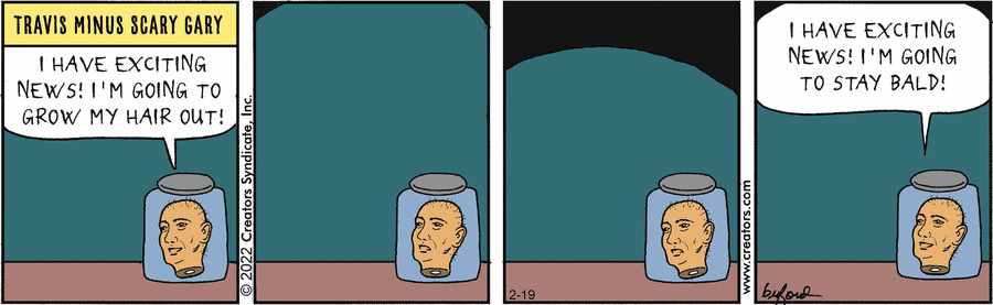 Scary Gary Comic Strip for February 19, 2025 