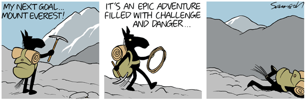 Dark Side of the Horse Comic Strip for February 10, 2011 