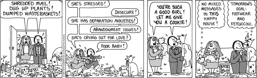 Cathy Classics Comic Strip for October 18, 2005 