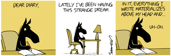 Dark Side of the Horse Comic Strip for August 04, 2011 