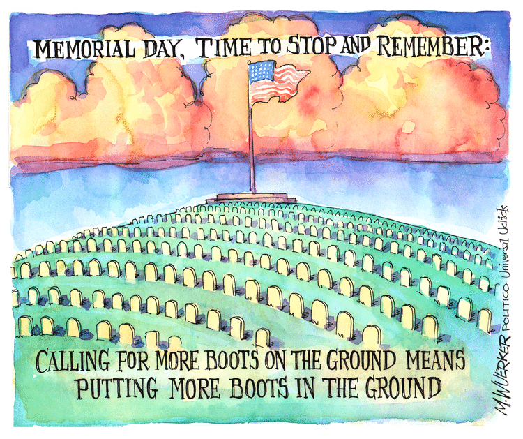 Matt Wuerker Comic Strip for May 25, 2015 