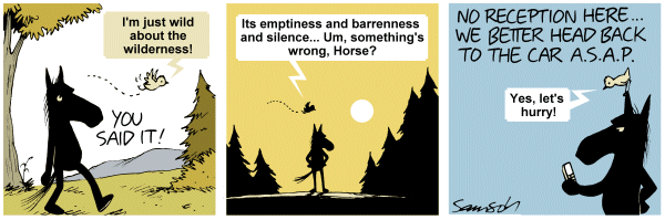 Dark Side of the Horse Comic Strip for July 29, 2011 