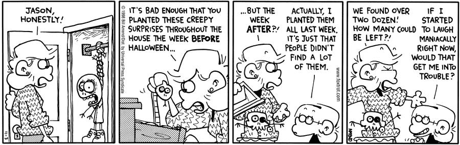 FoxTrot Classics Comic Strip for November 03, 2009 