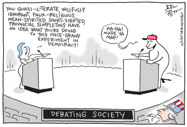 Joel Pett Comic Strip for February 11, 2025 