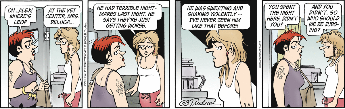 Doonesbury 15 years ago Image
