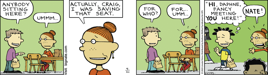 Big Nate Comic Strip for April 21, 2023 