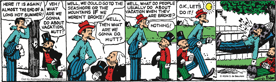 Mutt & Jeff Comic Strip for February 07, 2025 
