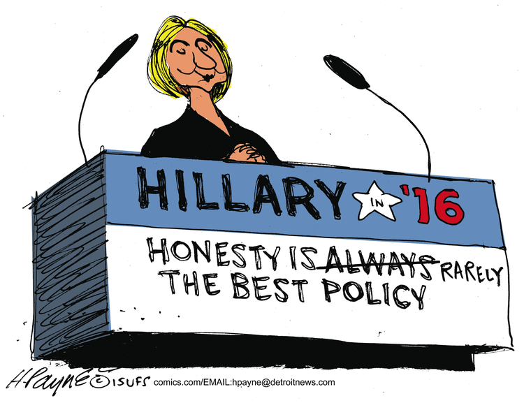 Henry Payne Comic Strip for October 26, 2015 