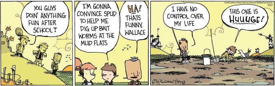 Wallace the Brave Comic Strip for September 27, 2019 