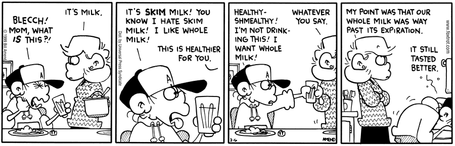FoxTrot Classics Comic Strip for March 06, 2010 