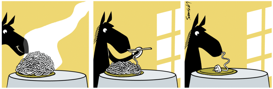Dark Side of the Horse Comic Strip for February 20, 2020 