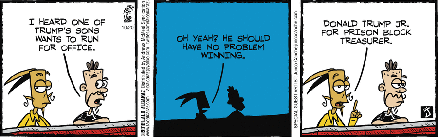 La Cucaracha Comic Strip for October 20, 2018 