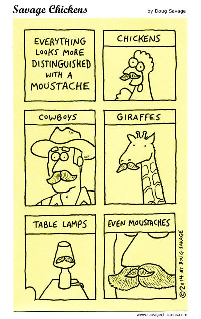 Savage Chickens Comic Strip for September 04, 2018 