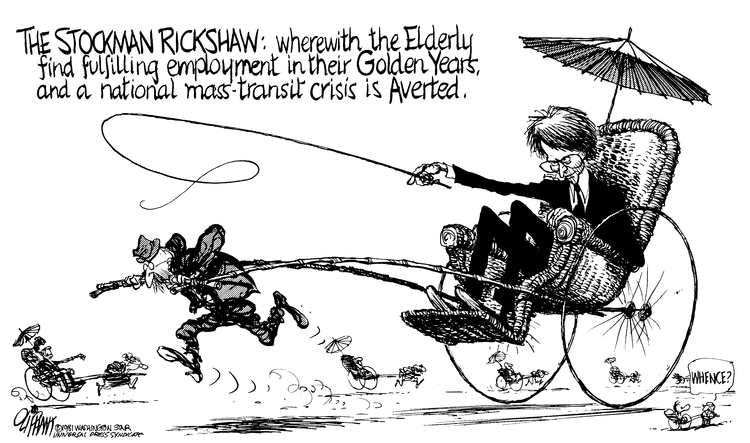 Pat Oliphant Comic Strip for May 29, 1981 