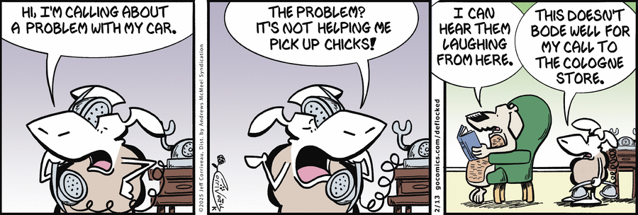 DeFlocked Comic Strip for February 13, 2025 