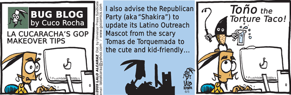 La Cucaracha Comic Strip for June 05, 2009 