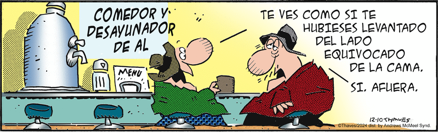 Justo y Franco Comic Strip for December 10, 2024 