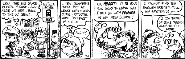 Heart of the City Comic Strip for September 06, 2001 