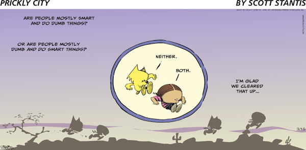 Prickly City Comic Strip for March 15, 2009 